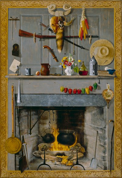 Babcie Hearthstone, 1890 r autorstwa John Haberle