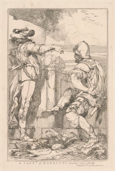 Kapitan Banditti autorstwa John Hamilton Mortimer