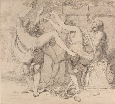bachchanal autorstwa John Hamilton Mortimer