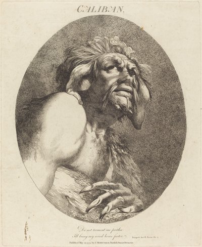 Kaliban autorstwa John Hamilton Mortimer
