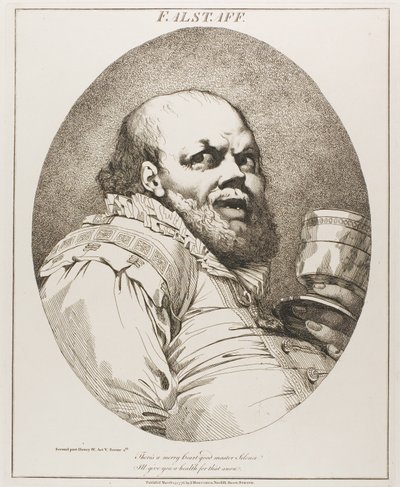 Falstaff autorstwa John Hamilton Mortimer