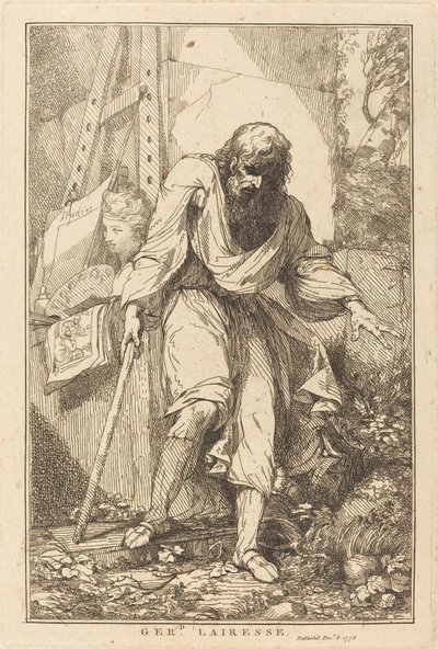 Gerard Lairesse autorstwa John Hamilton Mortimer