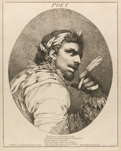 „Poeta”, z „Snu nocy letniej”, akt V, scena i autorstwa John Hamilton Mortimer