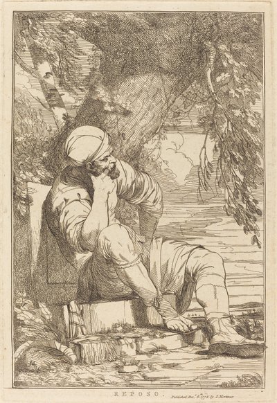 Odpoczynek autorstwa John Hamilton Mortimer