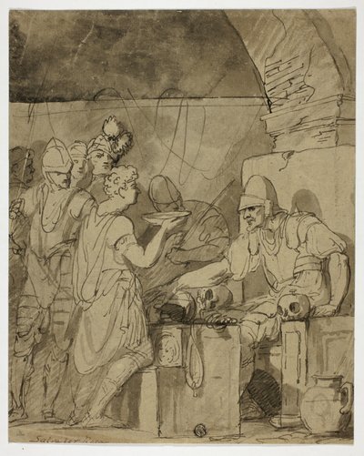 Żołnierze odświeżają się autorstwa John Hamilton Mortimer