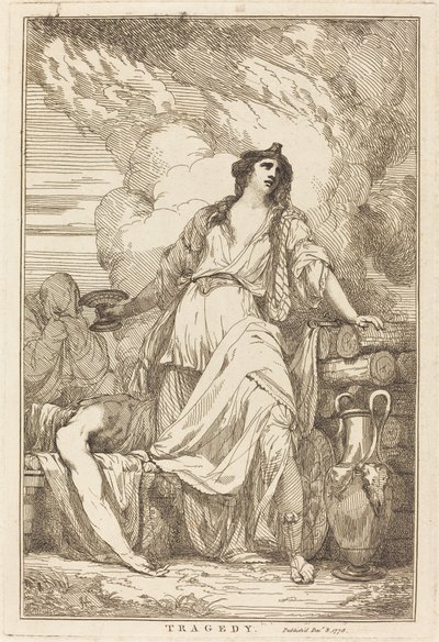 Tragedia autorstwa John Hamilton Mortimer