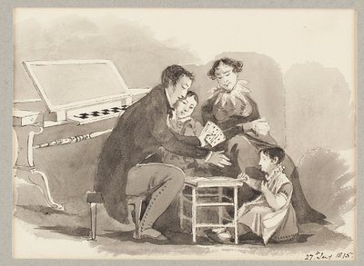 د کارتونو لوبه، 1815 (د کاغذ پر مخ) پولی autorstwa John Harden