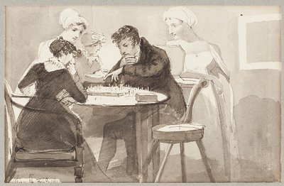 Шатар, 1812 (цаасан дээрх угаалгын өрөө) autorstwa John Harden