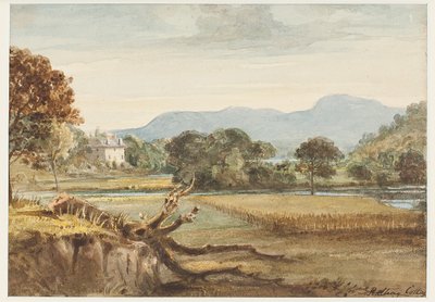 Croft Lodge (wc na papierze) autorstwa John Harden