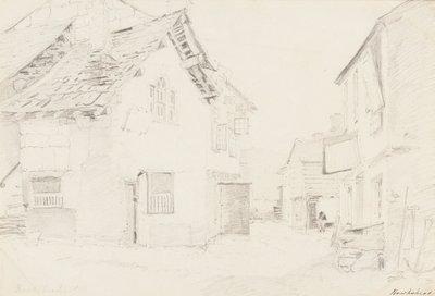 Hawkshead, Cumbria, 1807 r. autorstwa John Harden