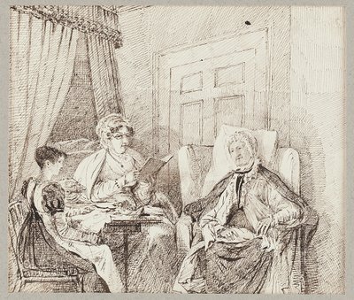 Scena wewnętrzna autorstwa John Harden