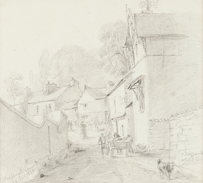 Zagroda, Clappersgate autorstwa John Harden