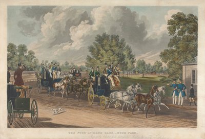 Klub czterokonny, Hyde Park autorstwa John Harris
