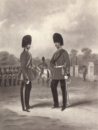 Szkocka Straż Fizylierów, c1820-1870, 1909 autorstwa John Harris Junior