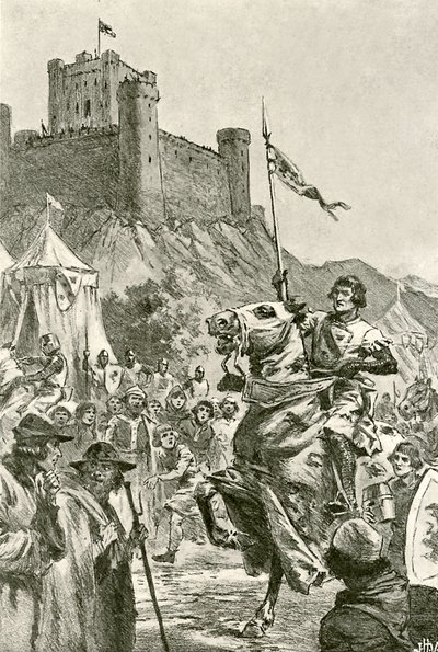 Montaż na turniej (lito) autorstwa John Harris Valda
