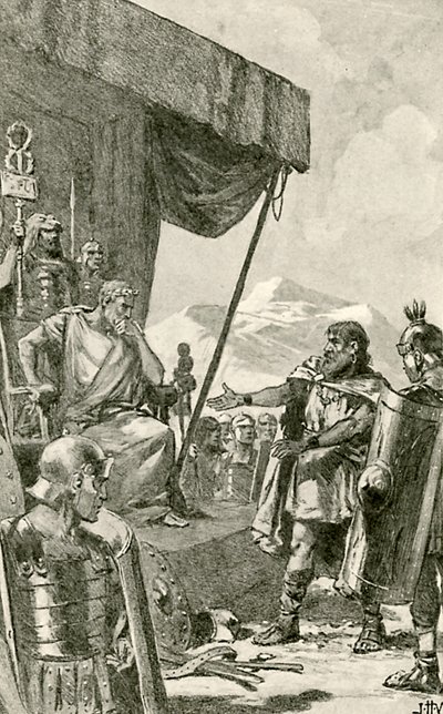 Odwaga zdobywa szacunek autorstwa John Harris Valda