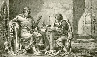 Marco Polo w więzieniu autorstwa John Harris Valda