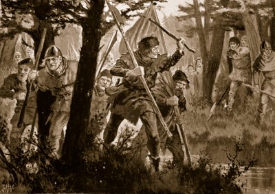 Powstanie chłopów z Dalecarlia, 1434 autorstwa John Harris Valda