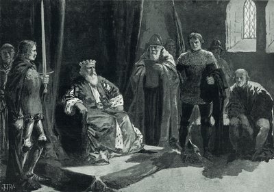 Parlament Owena Glendowera (lito) autorstwa John Harris Valda