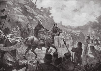 Marsz Wilhelma Zdobywcy do Walii autorstwa John Harris Valda