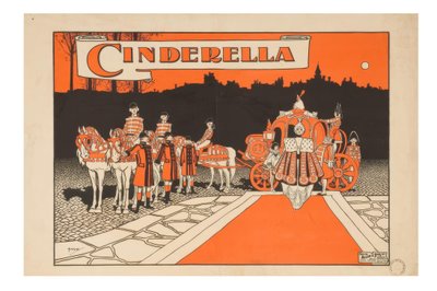 "Kopciuszek" / J. Hassall / Plakat, 1897-98 autorstwa John Hassall