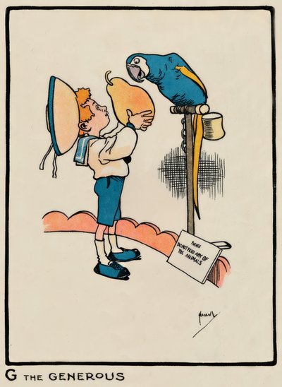G Hojny / J. Hassall / Zeichnung, 1903 autorstwa John Hassall