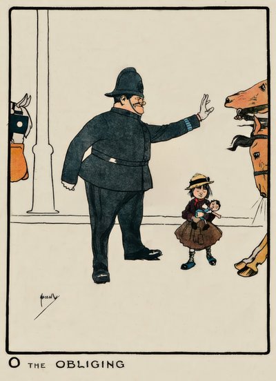 O zobowiązanie / J. Hassall / rysunek, 1903 autorstwa John Hassall