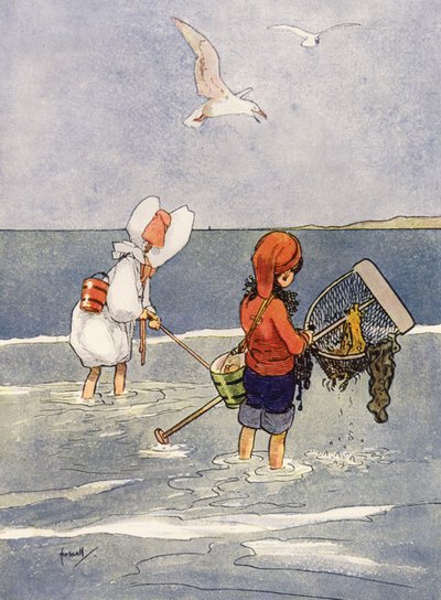 „Krewetki to dobra zabawa” (kolor lito) autorstwa John Hassall