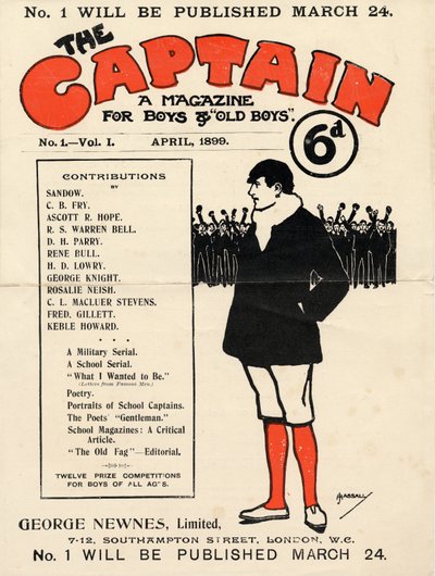 Czasopismo Kapitan, XIX w. autorstwa John Hassall