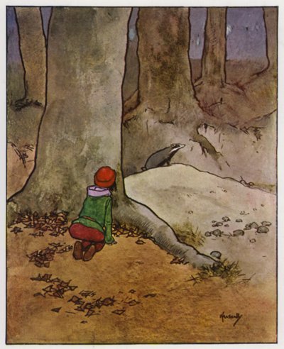 Borsuk (kolor lito) autorstwa John Hassall