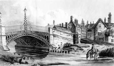 Newport Pagnell, Bucks, 1819 autorstwa John Hassell