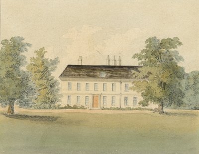 Plebania ks. Drummonda, 1823 (akwarela na papierze) autorstwa John Hassell
