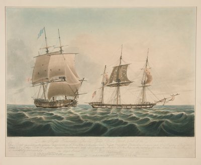 Po prawej szanowny Charles Philip Yorke. (Prezydent i Mały Pas) autorstwa John Hassell