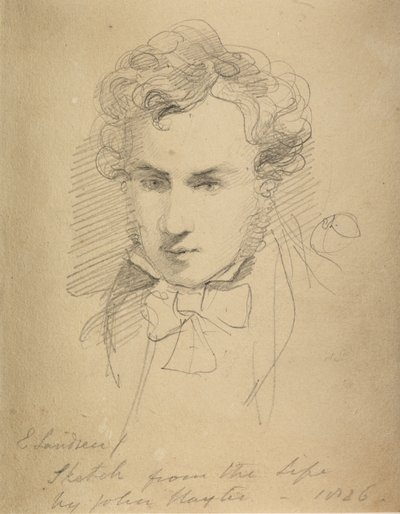 Sir Edwin Landseer, 1826 autorstwa John Hayter