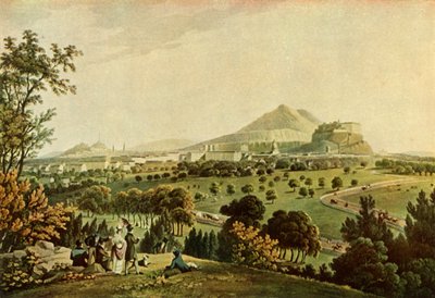 „Miasto Edynburga”, 1824, 1946. autorstwa John Heaviside Clark