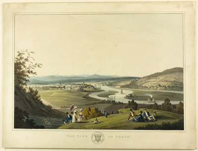 Miasto Perth autorstwa John Heaviside Clark