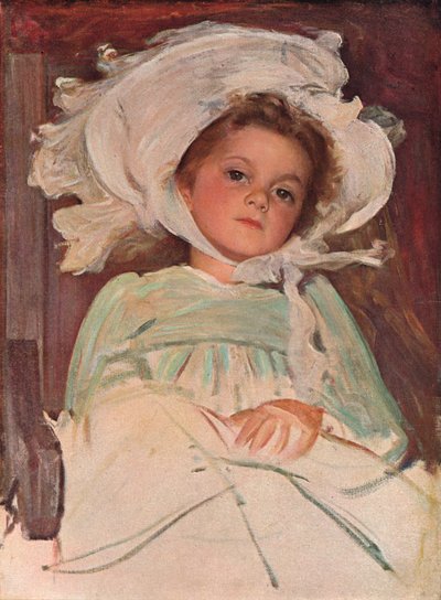Studium portretowe, ok. 1906 r autorstwa John Henry Frederick Bacon