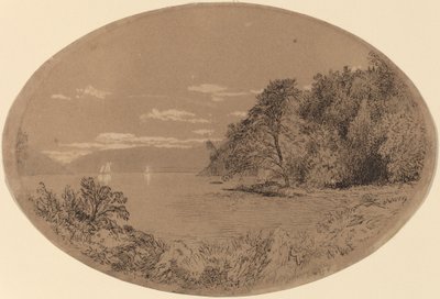 Hudson w Nyack autorstwa John Henry Hill