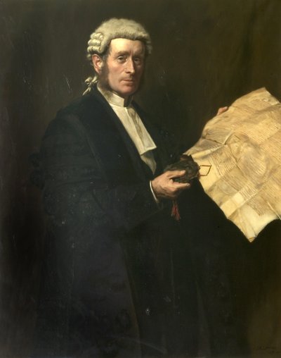 Sir Samuel George Johnson, KT, 1891 autorstwa John Henry Lorimer