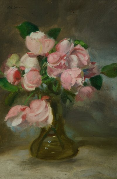 Martwa natura z wazonem z kwiatami autorstwa John Henry Lorimer