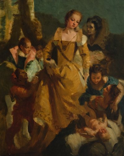 Znalezienie Mojżesza autorstwa John Henry Lorimer