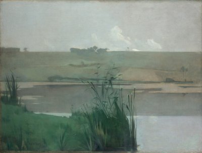 Arques-la-Bataille, 1885. autorstwa John Henry Twachtman