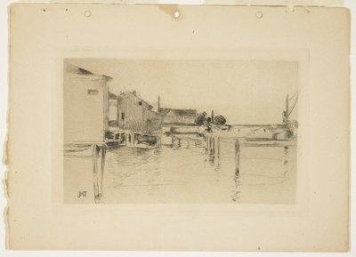 Bridgeport, 1888-1889 autorstwa John Henry Twachtman