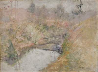 Basen Hemlock autorstwa John Henry Twachtman