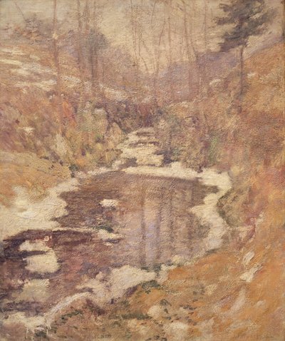 Hemlock Pool, ok.1900 autorstwa John Henry Twachtman