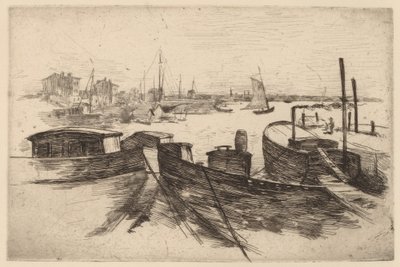Port, Bridgeport autorstwa John Henry Twachtman