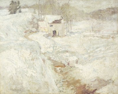Pejzaż zimowy, lata 1890 autorstwa John Henry Twachtman