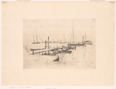 Dok jachtowy autorstwa John Henry Twachtman