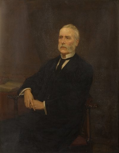Portret Johna Halla autorstwa John Hodgson Campbell