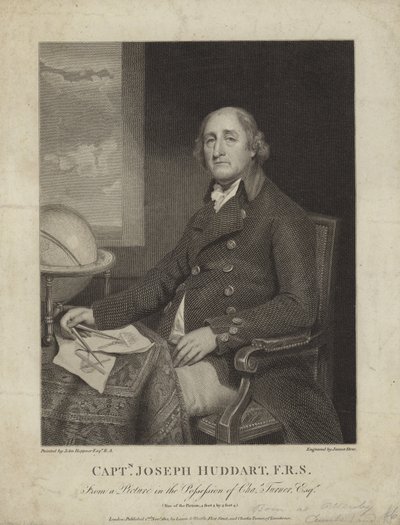 Kapitan Joseph Huddart autorstwa John Hoppner